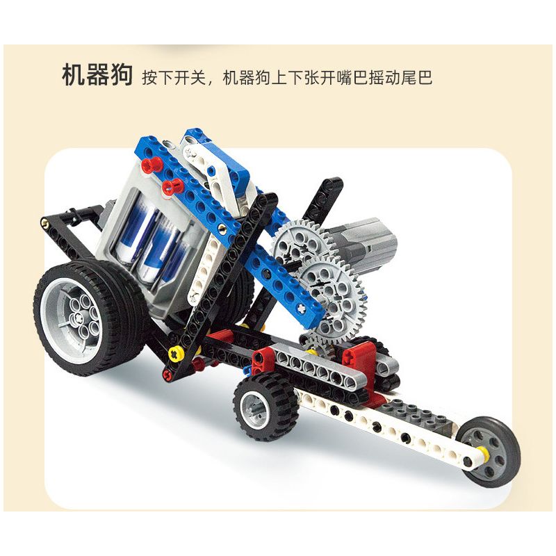 GBL KY1004 1004 non  THIẾT BỊ KHOA HỌC bộ đồ chơi xếp lắp ráp ghép mô hình  GEAR BLOCKS Kỹ Thuật Công Nghệ Cao Mô Hình Phương Tiện 806 khối