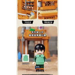 KEEPPLEY K20517 20517 non  GANLIGAN CHẾ ĐỘ XEM PHỐ CỦA LÀNG LÁ ???N GIẤU QUỐC GIA LỬA bộ đồ chơi xếp lắp ráp ghép mô hình