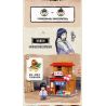 KEEPPLEY K20516 20516 non  YAKINIKU Q CHẾ ĐỘ XEM PHỐ CỦA NGÔI LÀNG ???N GIẤU KONOHA HỎA QUỐC bộ đồ chơi xếp lắp ráp ghép mô hình