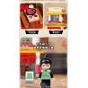 KEEPPLEY K20515 20515 non  ICHIRAKU RAMEN STREET VIEW CỦA KONOHA HIDDEN VILLAGE ??? HỎA QUỐC bộ đồ chơi xếp lắp ráp ghép mô hình
