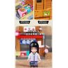 KEEPPLEY K20515 20515 non  ICHIRAKU RAMEN STREET VIEW CỦA KONOHA HIDDEN VILLAGE ??? HỎA QUỐC bộ đồ chơi xếp lắp ráp ghép mô hình
