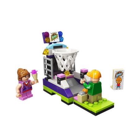 JIESTAR 20335 non  MÁY BẮN SÚNG bộ đồ chơi xếp lắp ráp ghép mô hình Dream Town Thị Trấn Mộng Mơ 90 khối