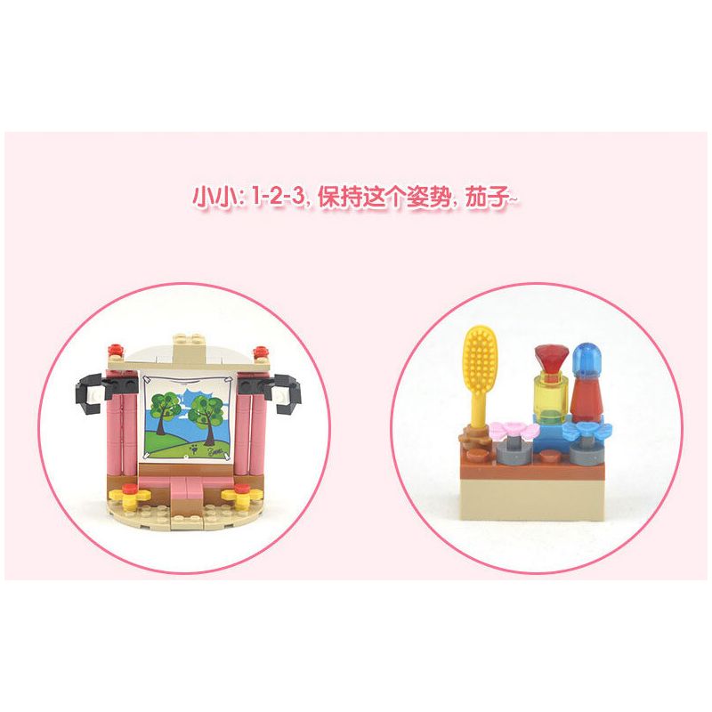 JIESTAR 20369 non  STUDIO CHỤP ???NH bộ đồ chơi xếp lắp ráp ghép mô hình Oriental Keer Modern Academy PHOTOGRAPHY 160 khối