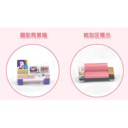 JIESTAR 20369 non  STUDIO CHỤP ???NH bộ đồ chơi xếp lắp ráp ghép mô hình Oriental Keer Modern Academy PHOTOGRAPHY 160 khối