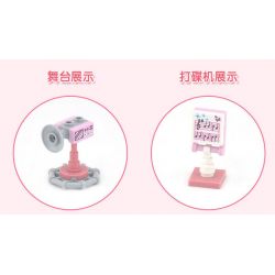 JIESTAR 20368 non  BAN NHẠC NHỎ bộ đồ chơi xếp lắp ráp ghép mô hình Oriental Keer Modern Academy MINI BAND 149 khối