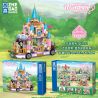 ZHEGAO QL1192 1192 non  XE DIỄU HÀNH WINDSOR bộ đồ chơi xếp lắp ráp ghép mô hình Girl WINDSOR CASTLE Con Gái 454 khối