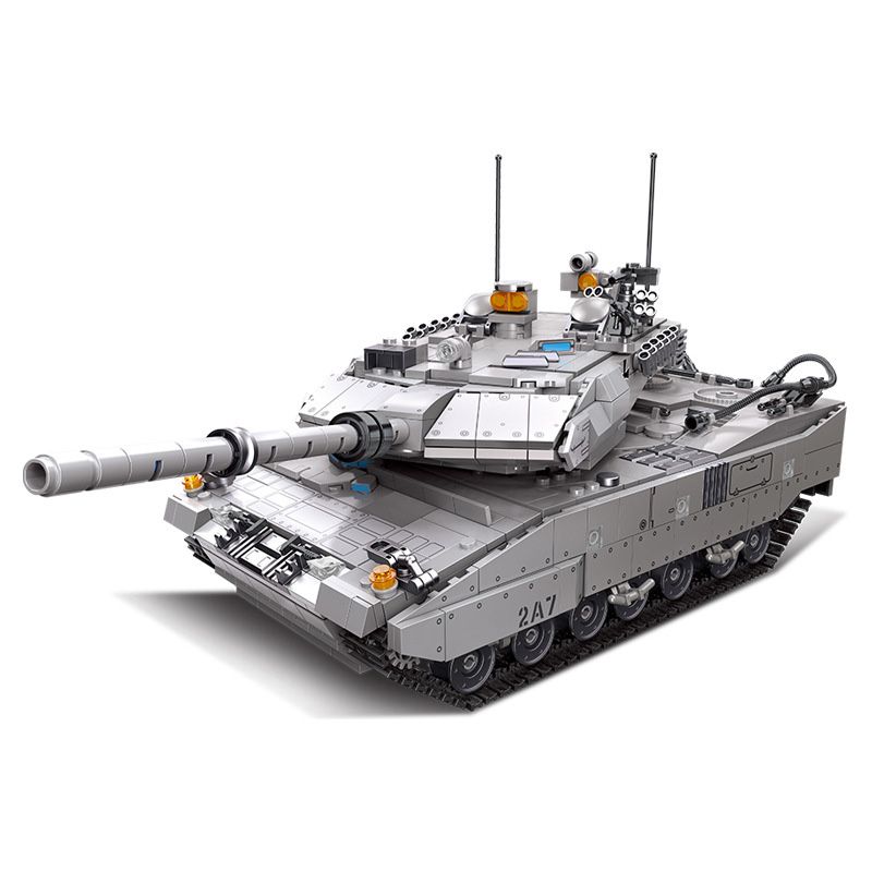 JIESTAR 61036 non Lego XE TĂNG PANTHER bộ đồ chơi xếp lắp ráp ghép mô hình LEOPARD 2A7 1498 khối