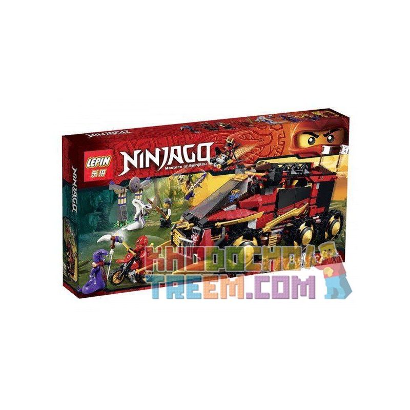 NOT Lego NINJA DB X 70750 Bela Lari 10325 LELE 79143 LEPIN 06006 xếp lắp ráp ghép mô hình Ô TÔ ĐỊA HÌNH CHIẾN ĐẤU CỦA NINJA DB X The Lego Ninjago Movie Ninja Lốc Xoáy 756 khối