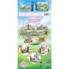 ZHEGAO QL1190 1190 non  PHÒNG VÉ WINDSOR bộ đồ chơi xếp lắp ráp ghép mô hình Girl WINDSOR CASTLE Con Gái 258 khối