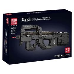MouldKing 14018 Mould King 14018 non  SÚNG TIỂU LIÊN P90 bộ đồ chơi xếp lắp ráp ghép mô hình Gun P90 SUBMACHINE GUN 1644 khối