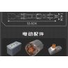 MouldKing 14018 Mould King 14018 non  SÚNG TIỂU LIÊN P90 bộ đồ chơi xếp lắp ráp ghép mô hình Gun P90 SUBMACHINE GUN 1644 khối