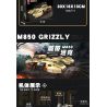 JIESTAR 61035 non  XE TĂNG M850 GRIZZLY bộ đồ chơi xếp lắp ráp ghép mô hình 1270 khối