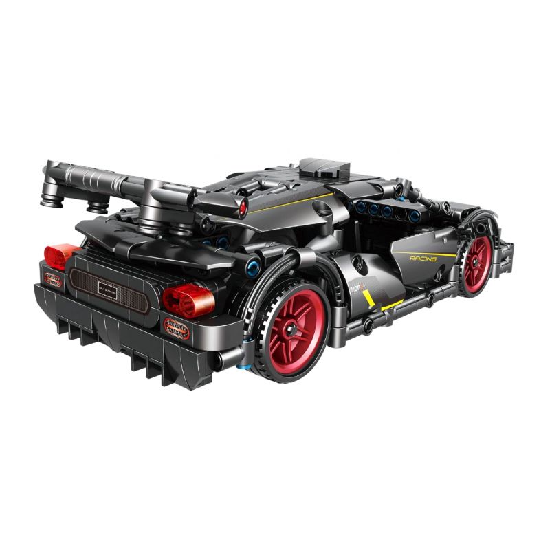 QIAO LE TONG 2312 non  XE THỂ THAO KOENIGSEGG LÙI bộ đồ chơi xếp lắp ráp ghép mô hình  Kỹ Thuật Công Nghệ Cao Mô Hình Phương Tiện 477 khối