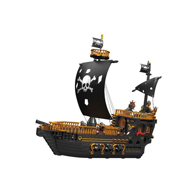 MouldKing 13083 Mould King 13083 non Lego MÒNG BIỂN bộ đồ chơi xếp lắp ráp ghép mô hình Pirates Of The Caribbean Cướp Biển Vùng Caribe 1288 khối