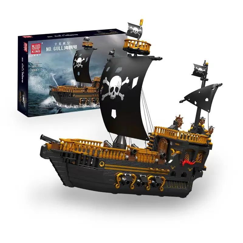 MouldKing 13083 Mould King 13083 non  MÒNG BIỂN bộ đồ chơi xếp lắp ráp ghép mô hình Pirates Of The Caribbean Cướp Biển Vùng Caribe 1288 khối