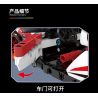QIAO LE TONG 2311 non  XE THỂ THAO PORSCHE 911 LÙI bộ đồ chơi xếp lắp ráp ghép mô hình  RACING SUPER CAR 911 Kỹ Thuật Công Nghệ Cao Mô Hình Phương Tiện 501 khối