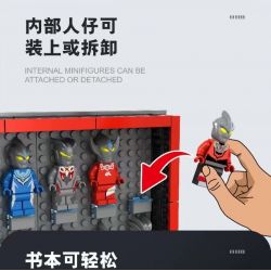 105 non  CUỐN SÁCH MINIFIGURE SIÊU NHÂN bộ đồ chơi xếp lắp ráp ghép mô hình Collectable Minifigures Búp Bê Sưu Tầm 2672 khối 105 non  CUỐN SÁCH MINIFIGURE SIÊU NHÂN bộ đồ chơi xếp lắp ráp ghép mô hình Collectable Minifigures Búp Bê Sưu Tầm 2672 khối