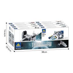 Kazi KY6620 6620 non  SIÊU MẪU THỜI GIAN VÀ KHÔNG KHÁC NHAU bộ đồ chơi xếp lắp ráp ghép mô hình The Third Universe Vũ Trụ Thứ 3 941 khối