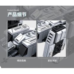 Kazi KY6620 6620 non  SIÊU MẪU THỜI GIAN VÀ KHÔNG KHÁC NHAU bộ đồ chơi xếp lắp ráp ghép mô hình The Third Universe Vũ Trụ Thứ 3 941 khối