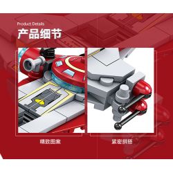 Kazi KY6620 6620 non  SIÊU MẪU THỜI GIAN VÀ KHÔNG KHÁC NHAU bộ đồ chơi xếp lắp ráp ghép mô hình The Third Universe Vũ Trụ Thứ 3 941 khối