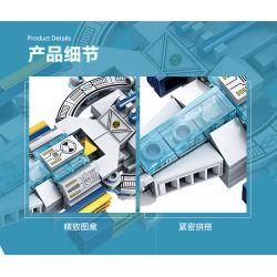 Kazi KY6620 6620 non  SIÊU MẪU THỜI GIAN VÀ KHÔNG KHÁC NHAU bộ đồ chơi xếp lắp ráp ghép mô hình The Third Universe Vũ Trụ Thứ 3 941 khối