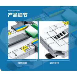 Kazi KY6620 6620 non  SIÊU MẪU THỜI GIAN VÀ KHÔNG KHÁC NHAU bộ đồ chơi xếp lắp ráp ghép mô hình The Third Universe Vũ Trụ Thứ 3 941 khối