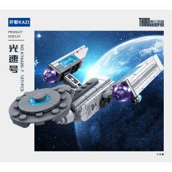 Kazi KY6620 6620 non  SIÊU MẪU THỜI GIAN VÀ KHÔNG KHÁC NHAU bộ đồ chơi xếp lắp ráp ghép mô hình The Third Universe Vũ Trụ Thứ 3 941 khối