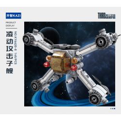 Kazi KY6620 6620 non  SIÊU MẪU THỜI GIAN VÀ KHÔNG KHÁC NHAU bộ đồ chơi xếp lắp ráp ghép mô hình The Third Universe Vũ Trụ Thứ 3 941 khối