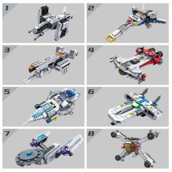 Kazi KY6620 6620 non  SIÊU MẪU THỜI GIAN VÀ KHÔNG KHÁC NHAU bộ đồ chơi xếp lắp ráp ghép mô hình The Third Universe Vũ Trụ Thứ 3 941 khối