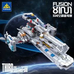 Kazi KY6620 6620 non  SIÊU MẪU THỜI GIAN VÀ KHÔNG KHÁC NHAU bộ đồ chơi xếp lắp ráp ghép mô hình The Third Universe Vũ Trụ Thứ 3 941 khối