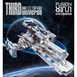 Kazi KY6620 6620 non  SIÊU MẪU THỜI GIAN VÀ KHÔNG KHÁC NHAU bộ đồ chơi xếp lắp ráp ghép mô hình The Third Universe Vũ Trụ Thứ 3 941 khối