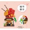 GEKKOSHA 801002 non  CẢNH PHỐ ẨM THỰC CỬA HÀNG TIANTIAN TANG SHUI bộ đồ chơi xếp lắp ráp ghép mô hình Creator Sáng Tạo 627 khối