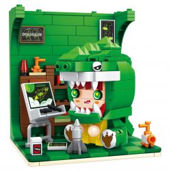 GEKKOSHA 802012 non  ĐỐM SÁNG MƠ ƯỚC bộ đồ chơi xếp lắp ráp ghép mô hình PAINTING DREAM 432 khối