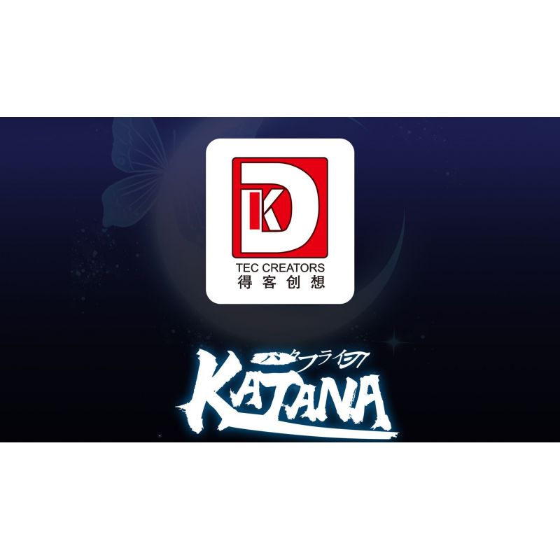 DK 1512 non  GẤU BƯỚM bộ đồ chơi xếp lắp ráp ghép mô hình Kimetsu No Yaiba Thanh Gươm Diệt Quỷ 782 khối