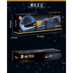 DK 1510 non  CÔNG VÂN TRIỂN bộ đồ chơi xếp lắp ráp ghép mô hình One Piece Đảo Hải Tặc 1319 khối