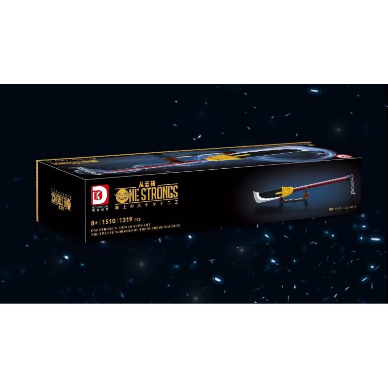 DK 1510 non  CÔNG VÂN TRIỂN bộ đồ chơi xếp lắp ráp ghép mô hình One Piece Đảo Hải Tặc 1319 khối