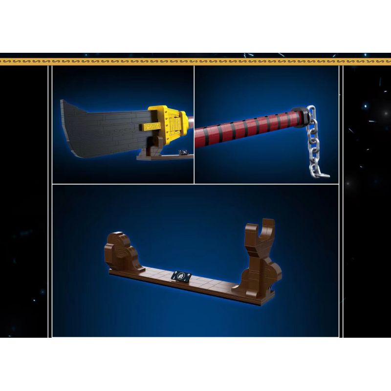 DK 1510 non  CÔNG VÂN TRIỂN bộ đồ chơi xếp lắp ráp ghép mô hình One Piece Đảo Hải Tặc 1319 khối