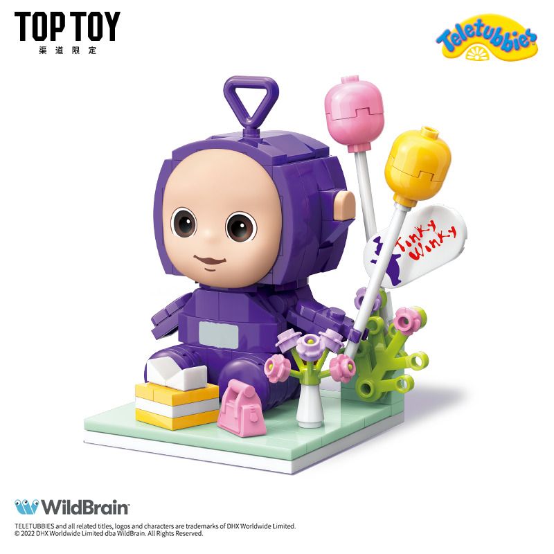 TOP TOY TC1304 1304 non Lego TINTIN TÍM bộ đồ chơi xếp lắp ráp ghép mô hình TELETUBBIES TINKY