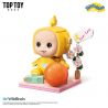 TOP TOY TC1302 1302 non  ĐỒNG TÍNH NỮ MÀU VÀNG bộ đồ chơi xếp lắp ráp ghép mô hình TELETUBBIES LAA-LAA