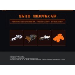 XIAOMI MITU MI ONEBOT XJXL08IQI 08IQI non  BỆ PHÓNG HẬU VỆ bộ đồ chơi xếp lắp ráp ghép mô hình  Kỹ Thuật Công Nghệ Cao Mô Hình Phương Tiện 1830 khối