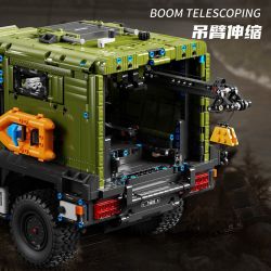 TEGOLE T4023 4023 non  XE CỨU HỘ UNIMOG tỷ lệ 1:11 bộ đồ chơi xếp lắp ráp ghép mô hình  RESCUE VEHICLE Kỹ Thuật Công Nghệ Cao Mô Hình Phương Tiện 3850 khối