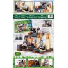 ZHEGAO QL2511 2511 non  MỎ ALRETH bộ đồ chơi xếp lắp ráp ghép mô hình Minecraft CUBE WORLD Game Xây Dựng 262 khối