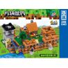 ZHEGAO QL2507 2507 non  VÙNG ĐẤT THẦN THOẠI bộ đồ chơi xếp lắp ráp ghép mô hình Minecraft CUBE WORLD Game Xây Dựng 1187 khối