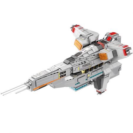 JUHANG TECHNOLOGY 783 non  TÀU KHU TRỤC LỚP RUBY bộ đồ chơi xếp lắp ráp ghép mô hình INFINITE UNIVERSE LAGRANGE 866 khối