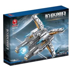 JUHANG TECHNOLOGY 782 non  TÀU KHU TRỤC LỚP SỨA bộ đồ chơi xếp lắp ráp ghép mô hình INFINITE UNIVERSE LAGRANGE 906 khối