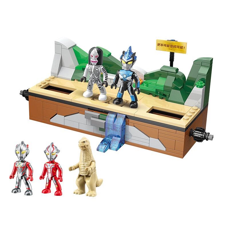 Enlighten 75036 Qman 75036 non Lego ULTRA HERO LEGEND FIGHT 2023 PHIÊN BẢN GIỚI HẠN bộ đồ chơi xếp lắp ráp ghép mô hình Movie & Game Phim Và Trò Chơi