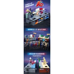 Enlighten 75036 Qman 75036 non  ULTRA HERO LEGEND FIGHT 2023 PHIÊN BẢN GIỚI HẠN bộ đồ chơi xếp lắp ráp ghép mô hình Movie & Game Phim Và Trò Chơi