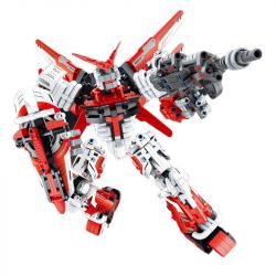 IM.MASTER QIHUI 6824 non  MECHA XẠ THỦ LỬA ĐỎ bộ đồ chơi xếp lắp ráp ghép mô hình  Kỹ Thuật Công Nghệ Cao Mô Hình Phương Tiện 1320 khối