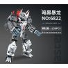 IM.MASTER QIHUI 6822 non  TYRANNOSAURUS BÓNG TỐI bộ đồ chơi xếp lắp ráp ghép mô hình  Kỹ Thuật Công Nghệ Cao Mô Hình Phương Tiện 1158 khối