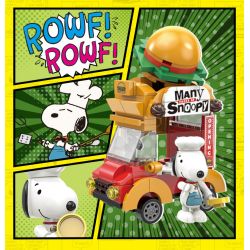 LINOOS LN8080 8080 non  SNOOPY'S MULTIFACETED LIFE SERIES BLIND BOX 2.0 TỔNG CỘNG 6 MẪU bộ đồ chơi xếp lắp ráp ghép mô hình Movie & Game MANY FACES OF SNOOPY Phim Và Trò Chơi